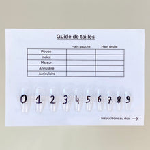 Charger l'image dans la galerie, Guide de tailles